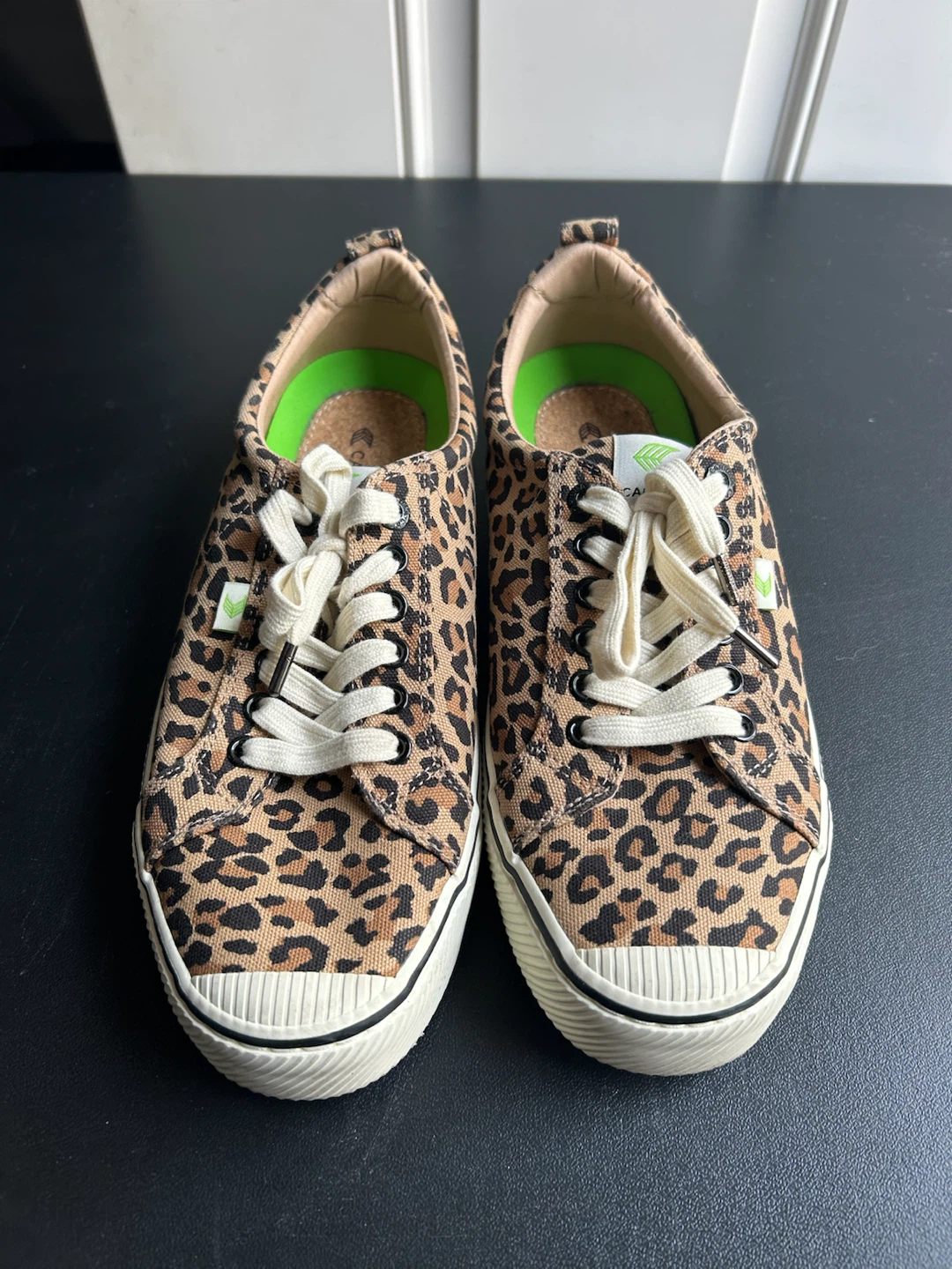 Cariuma Leopard Print Sneakers