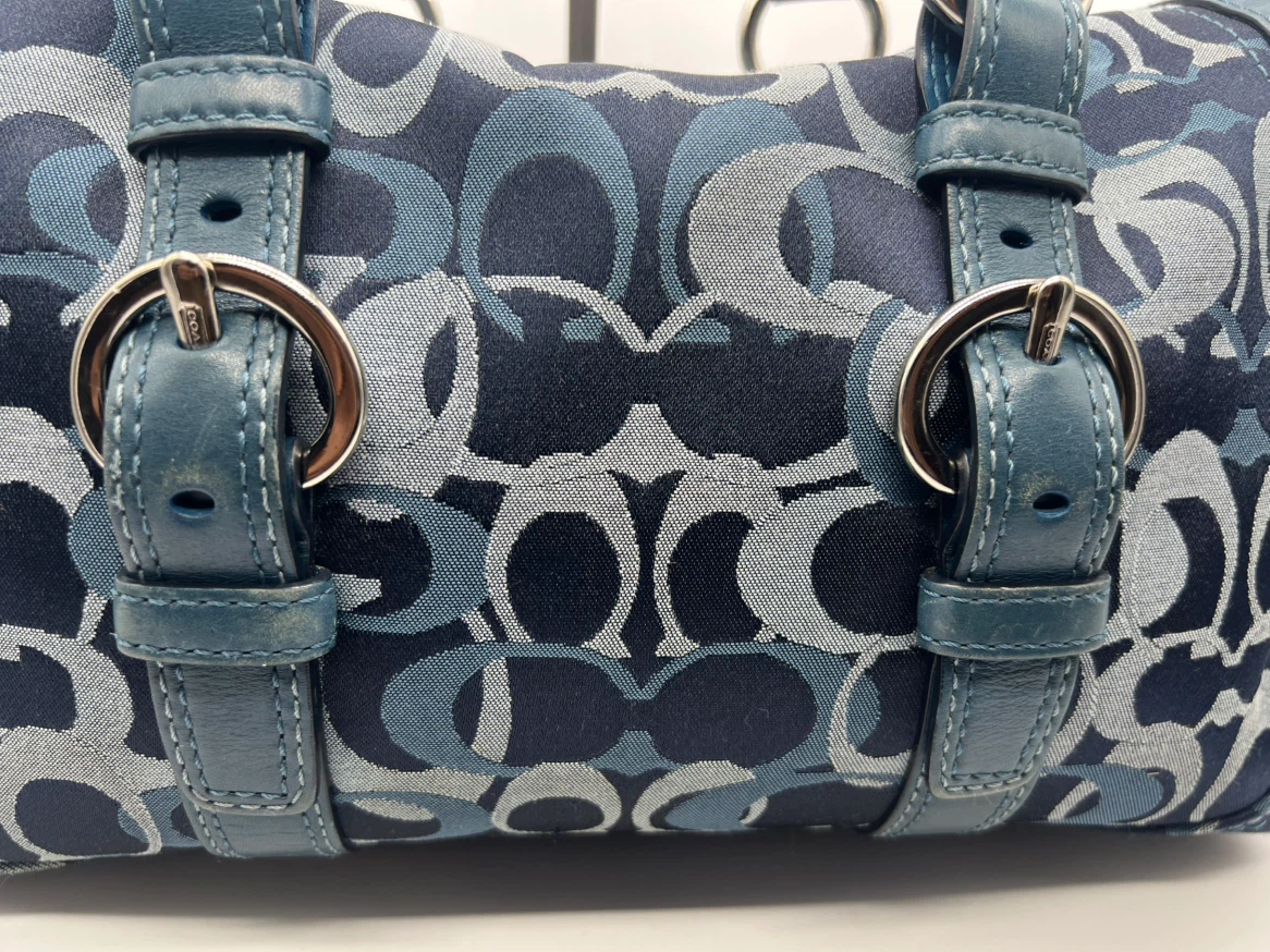 Coach Y2K Chelsea Optic Denim Blue Shoulder Bag - photo 5