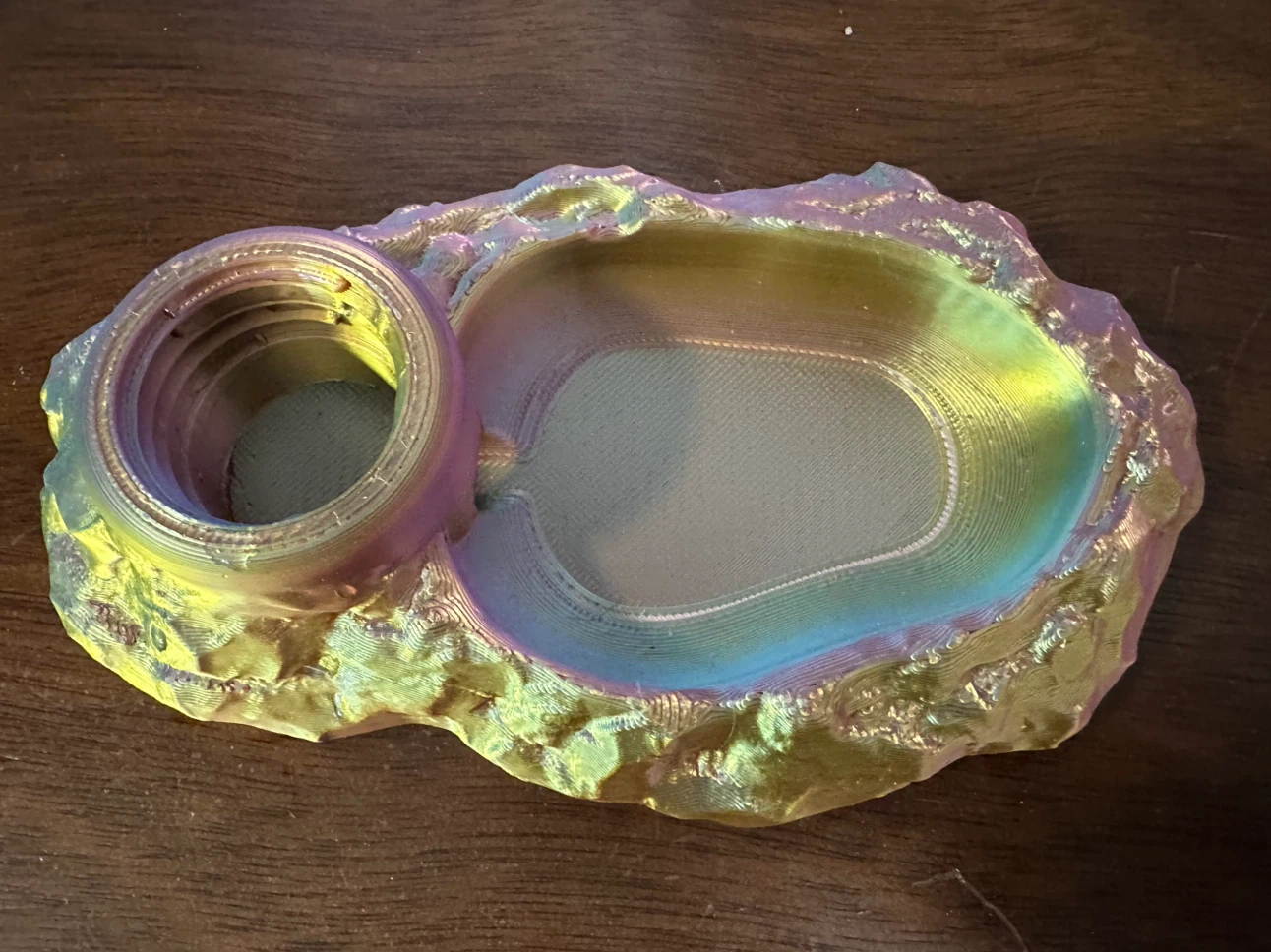 3D printed reptile water feeder - photo 2