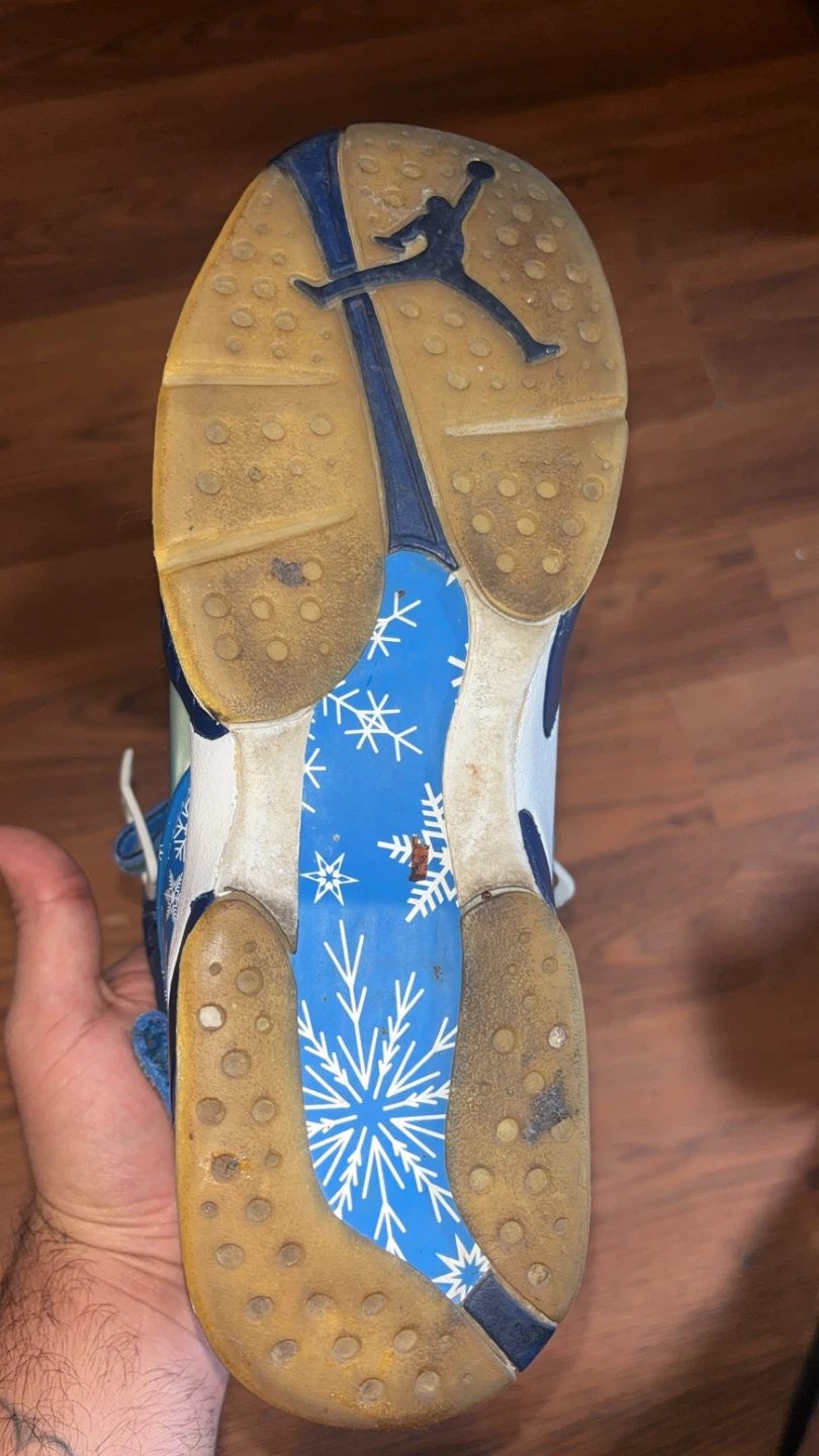 Air Jordan 8 Retro "Ice Snowflake" Shoes - photo 3