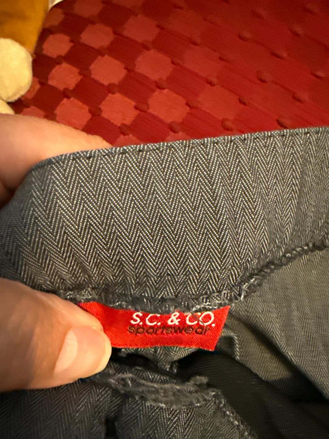 S.C. & CO. Sportswear Grey capri Pants - photo 3
