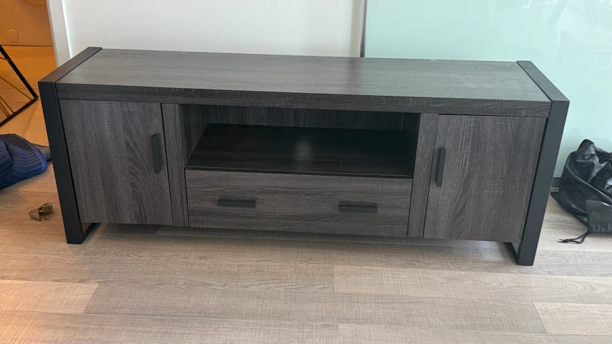 TV Stand with cabinet - photo 2