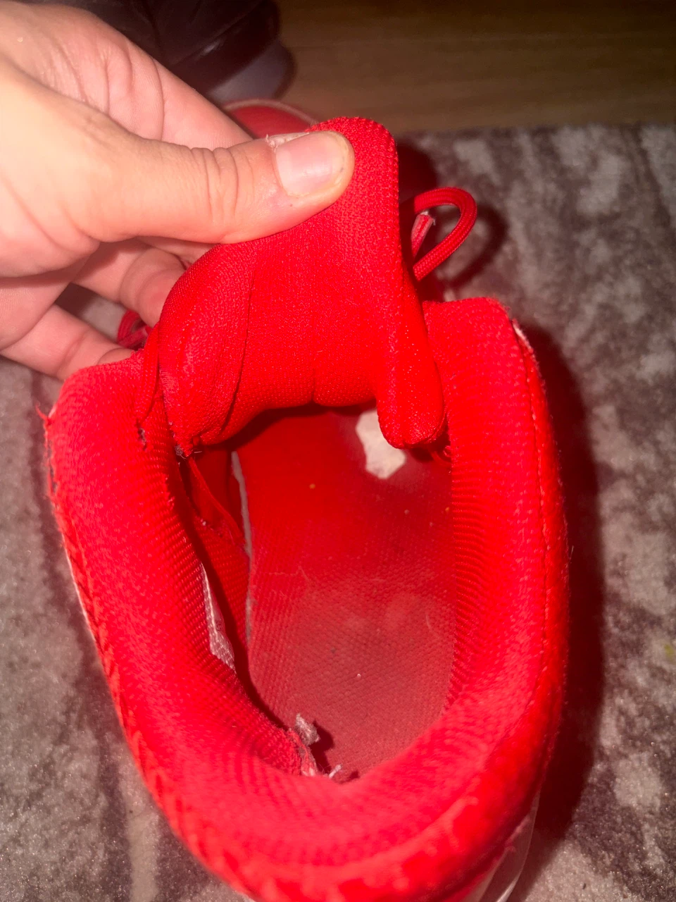 Red Jordan Sneakers - photo 3