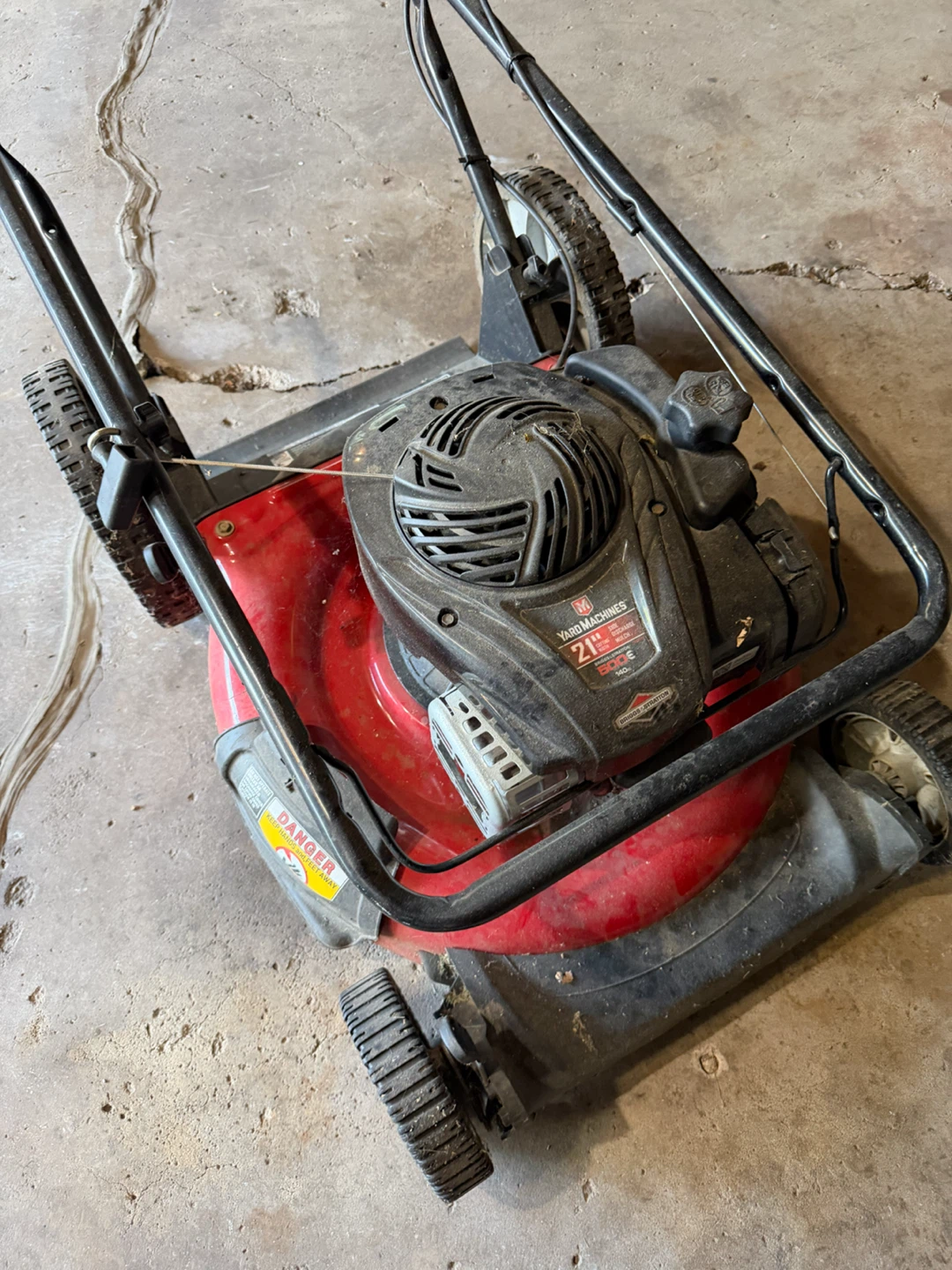 Yard Machines 21-Inch Mower