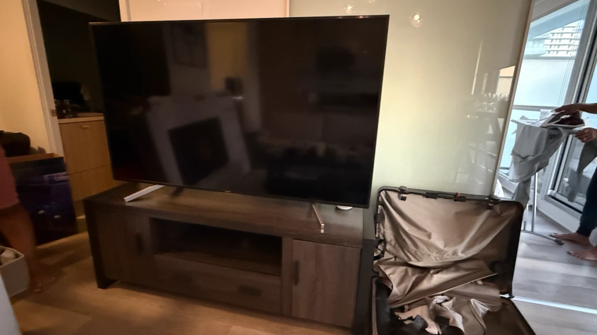 TV Stand with cabinet - photo 3