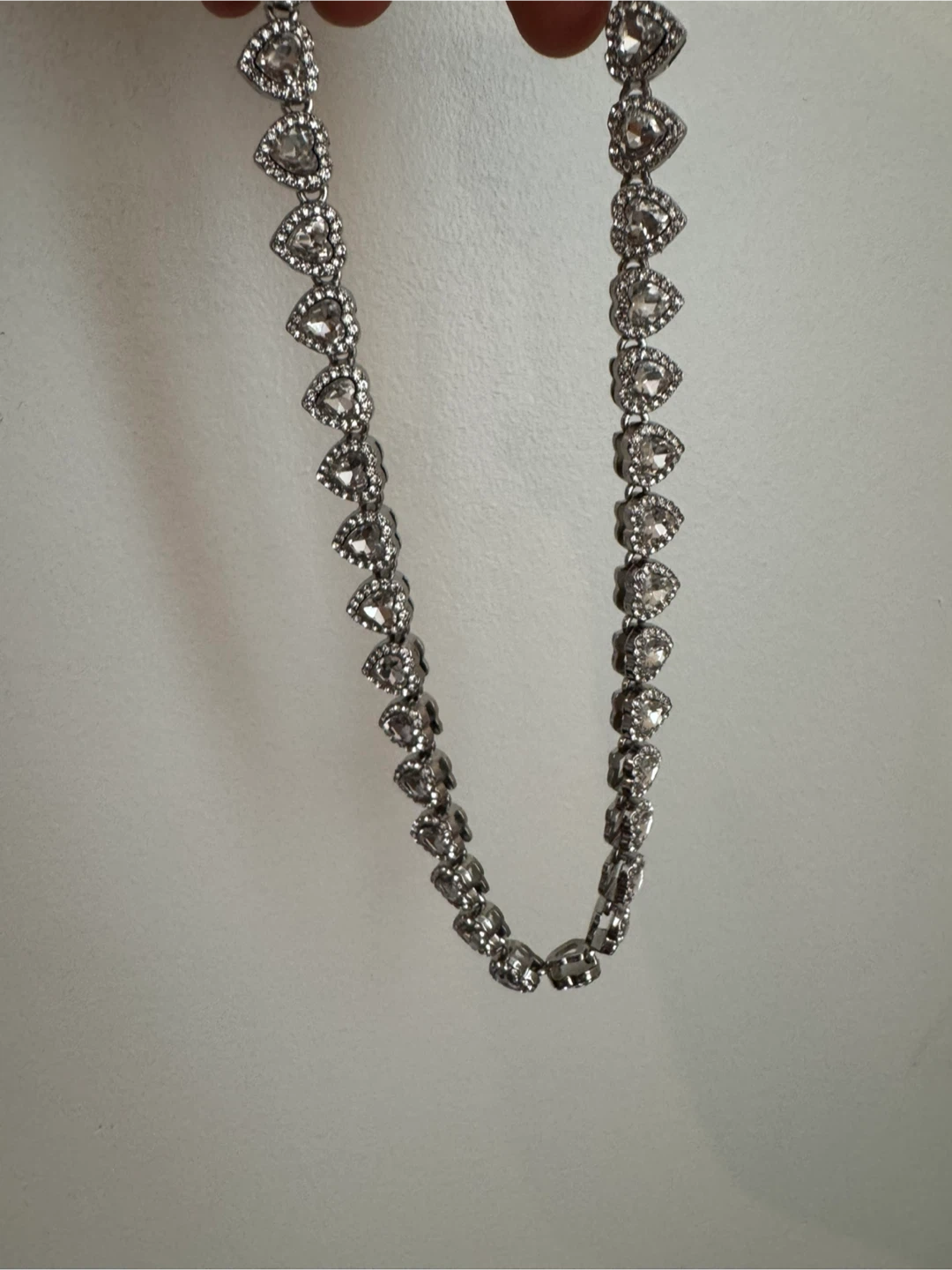 Heart Link Necklace Ariana grande type