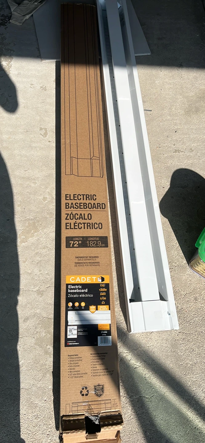 CADET 72" Electric Baseboard Heater - photo 4