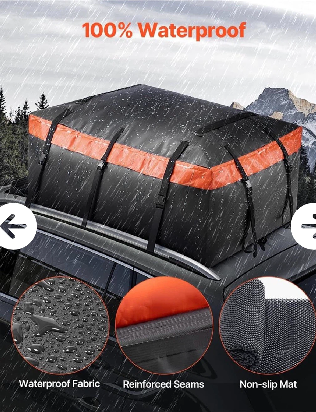 Vevor Rooftop Cargo Carrier Bag - photo 2