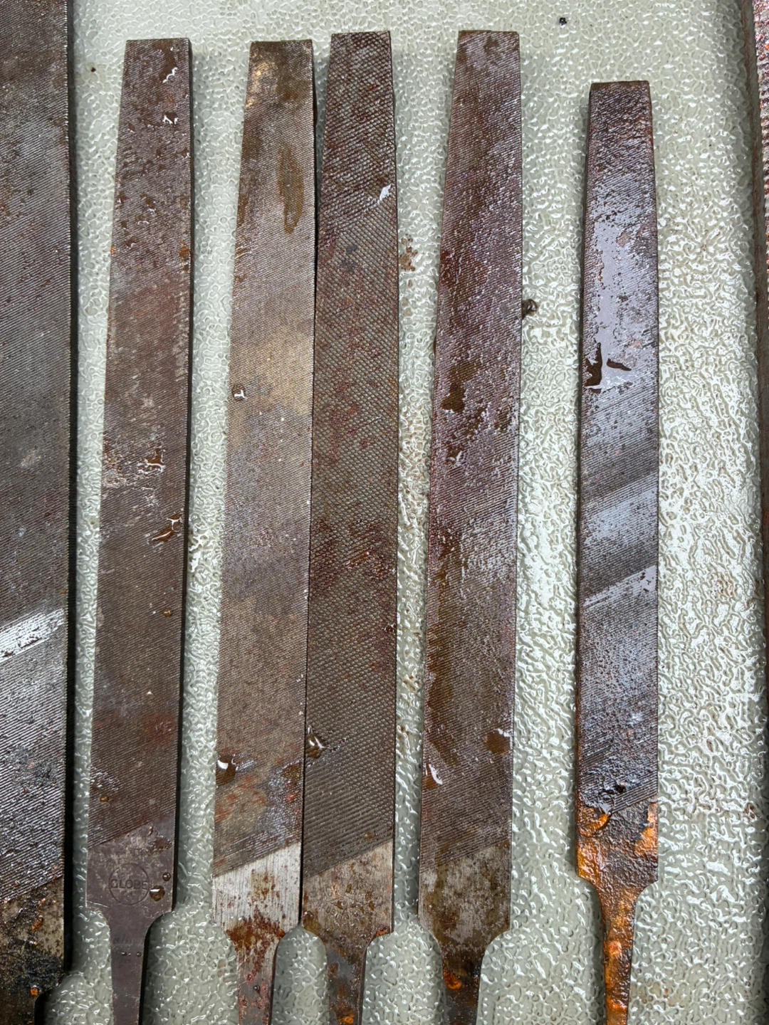 Lot 7 Vintage Antique Metal Files Black Diamond Canada tools - photo 2