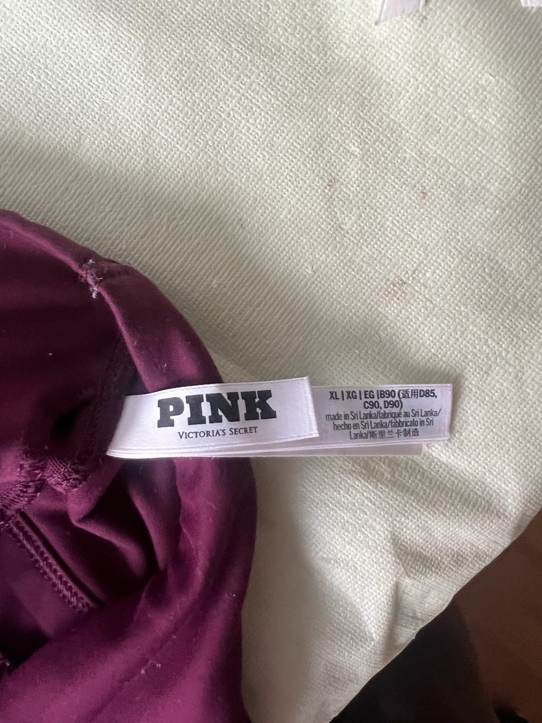 PINK Victoria's Secret Sports Bra XL - photo 3