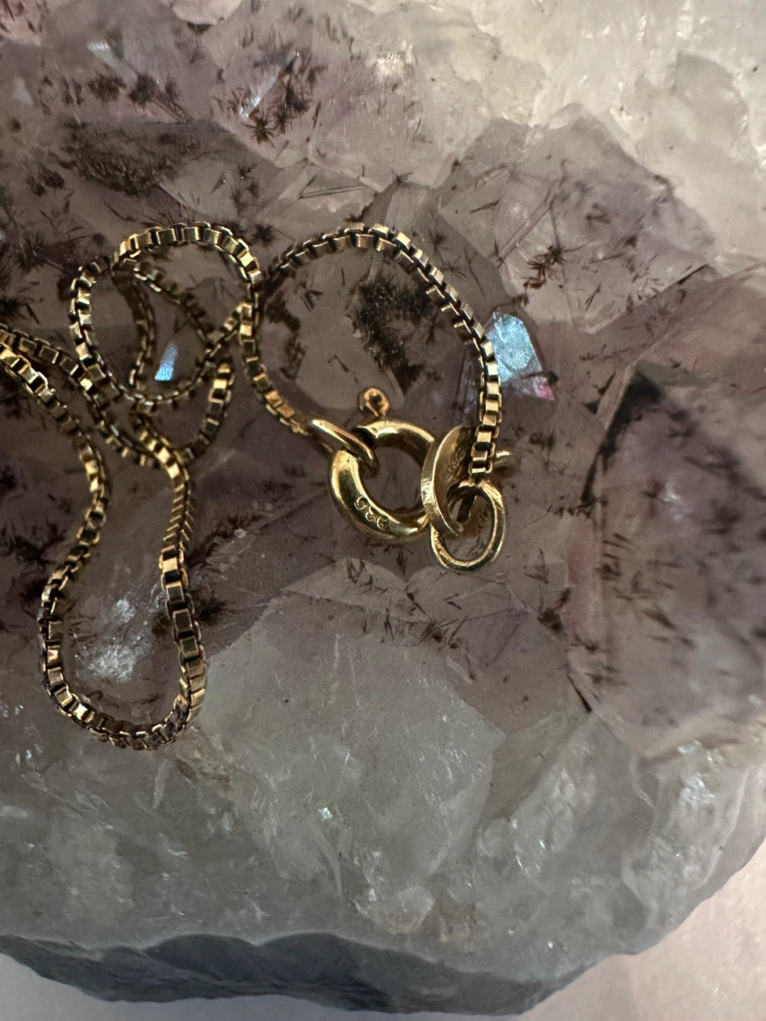 Primavera Italy 24kt Gold Over Sterling Chain Necklace 18" - photo 2