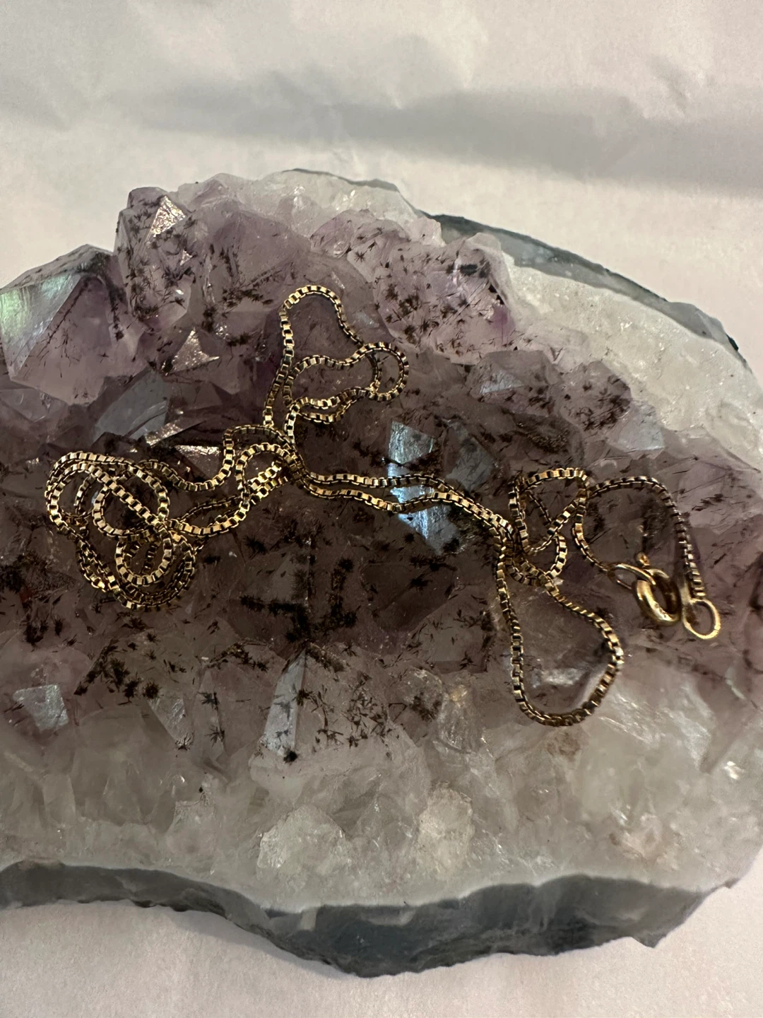 Primavera Italy 24kt Gold Over Sterling Chain Necklace 18" - photo 3