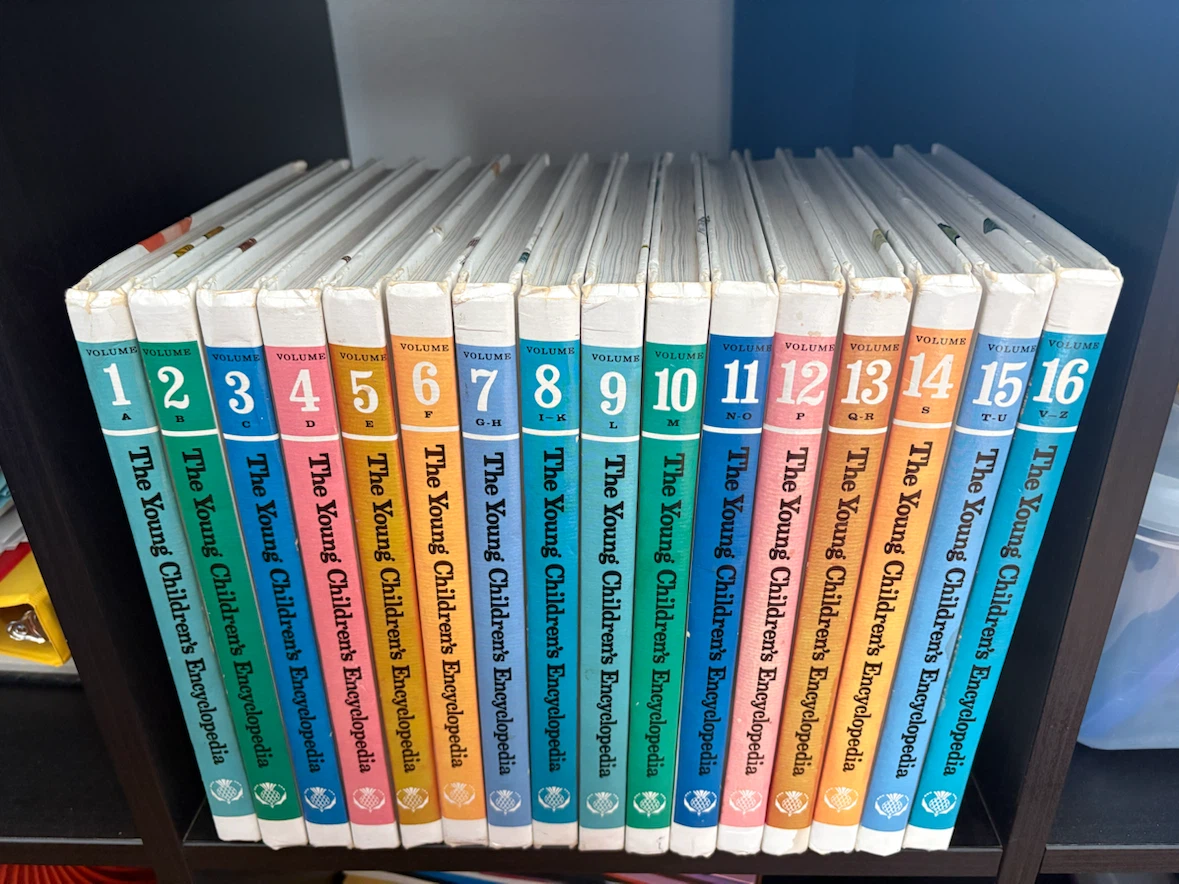 The Young Children's Encyclopedia Volumes 1-16