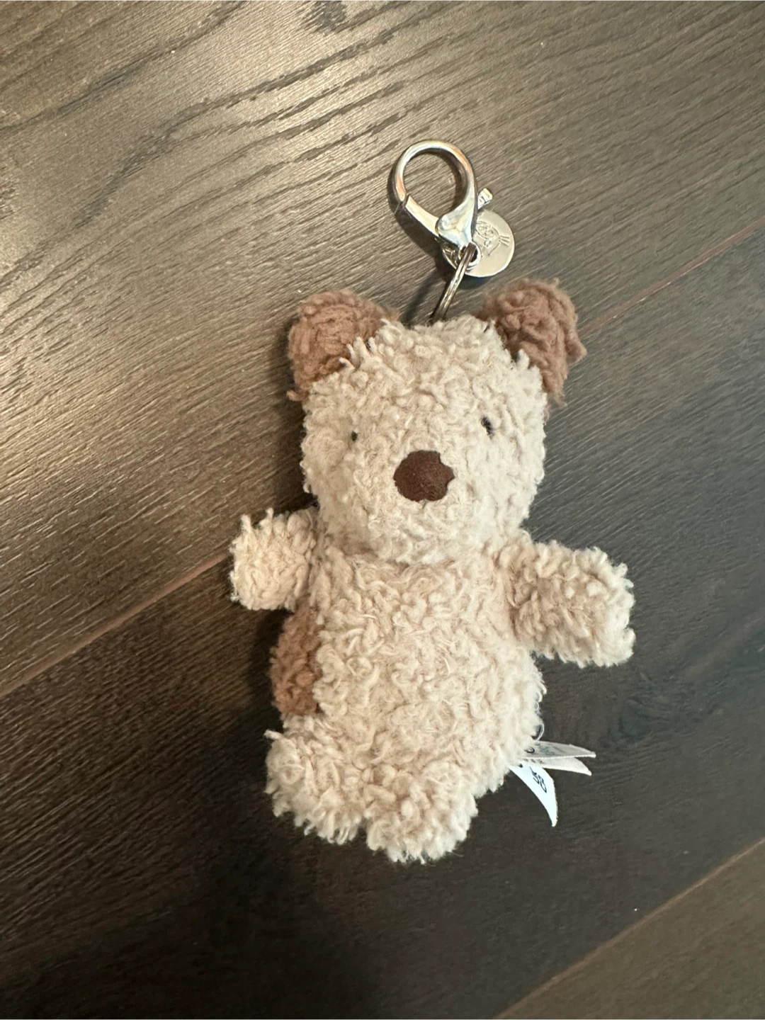 Jellycat Bartholomew Bear bag charm
