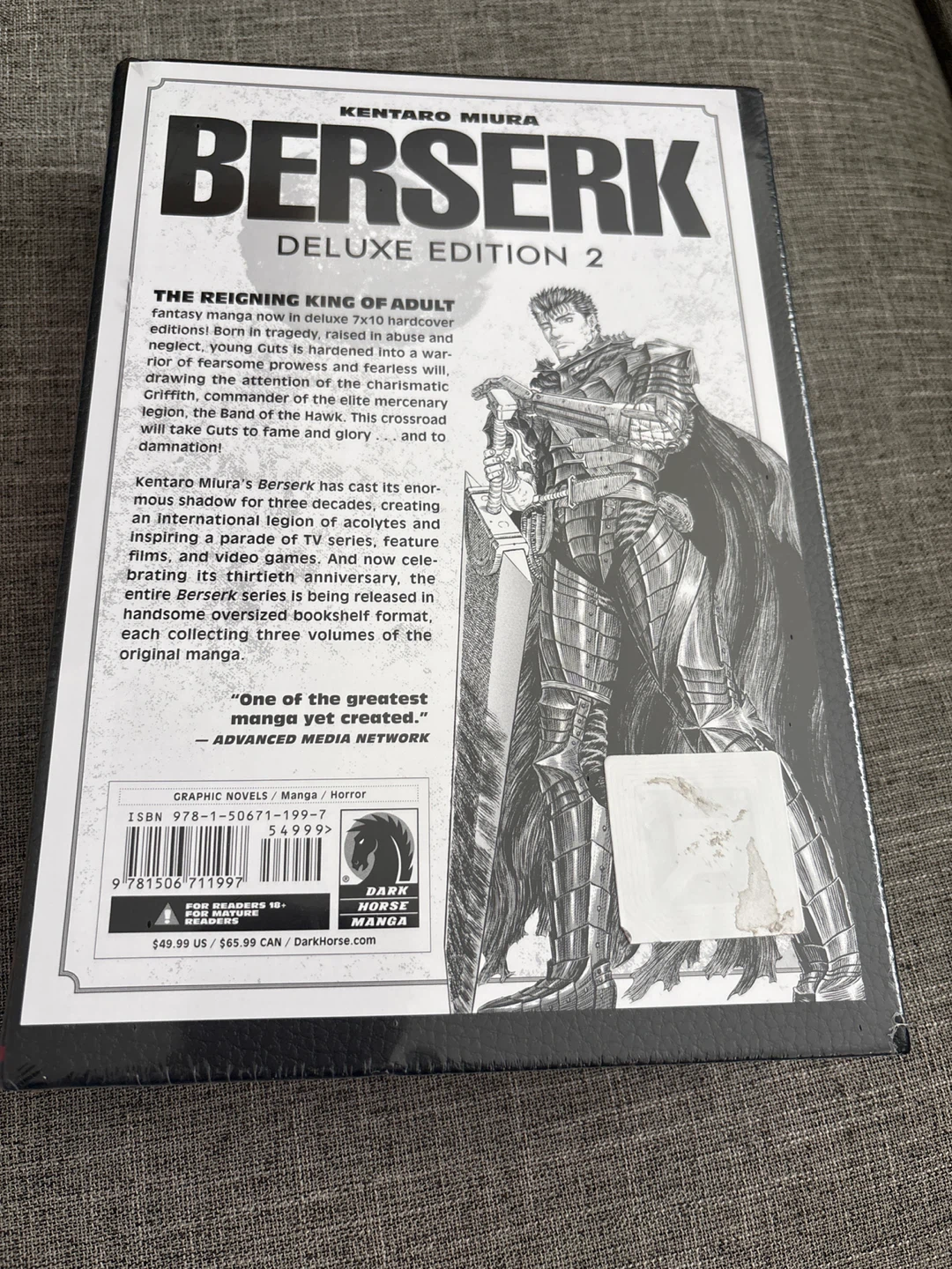 Berserk Deluxe Edition Volume 2 Hardcover - photo 2