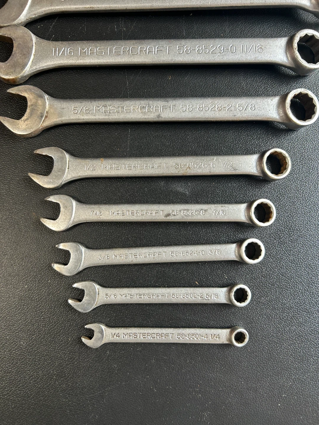 Mastercraft Combination Wrench Set - photo 2