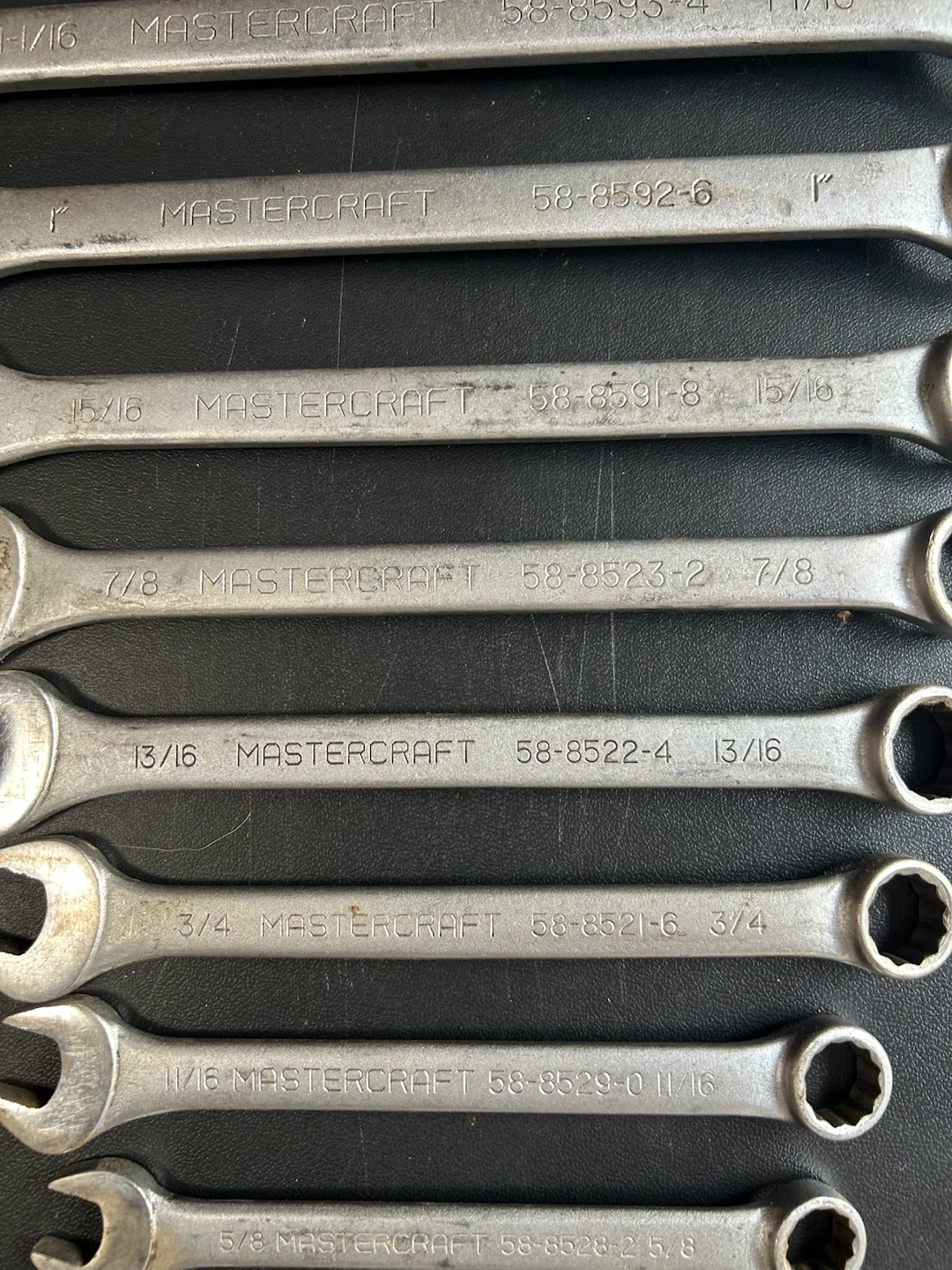 Mastercraft Combination Wrench Set - photo 3