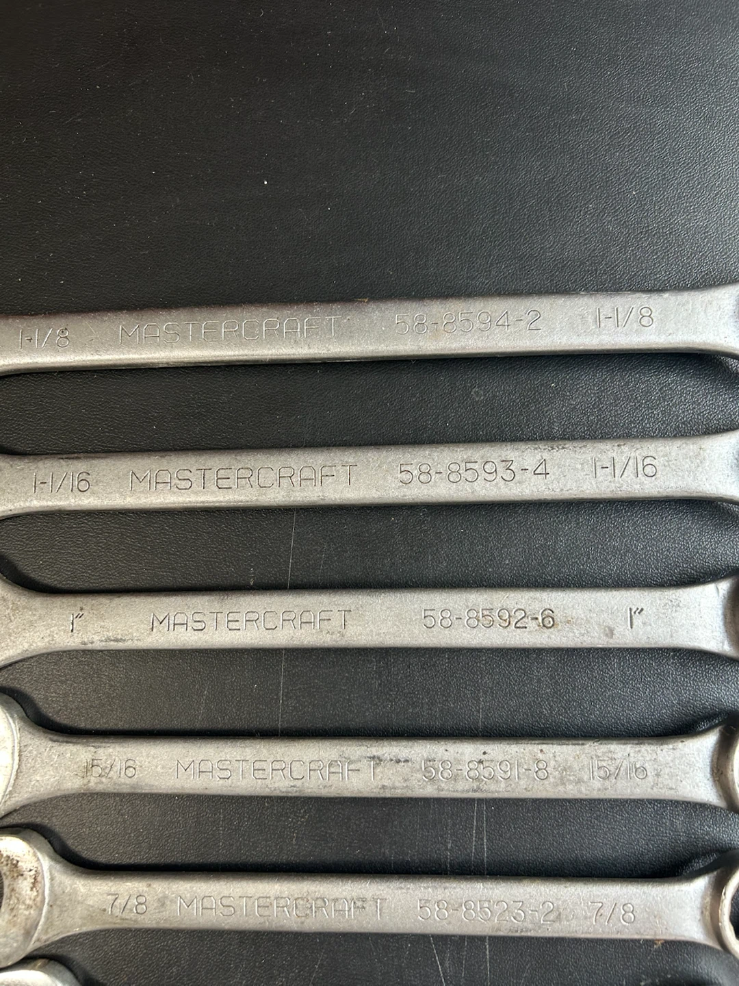 Mastercraft Combination Wrench Set - photo 4