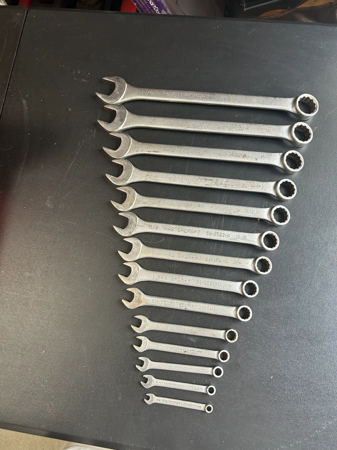 Mastercraft Combination Wrench Set - photo 5