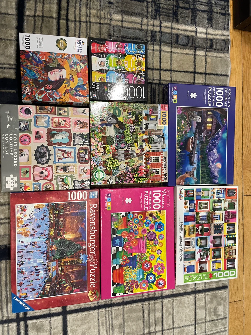 1000 Piece Puzzle Assortment