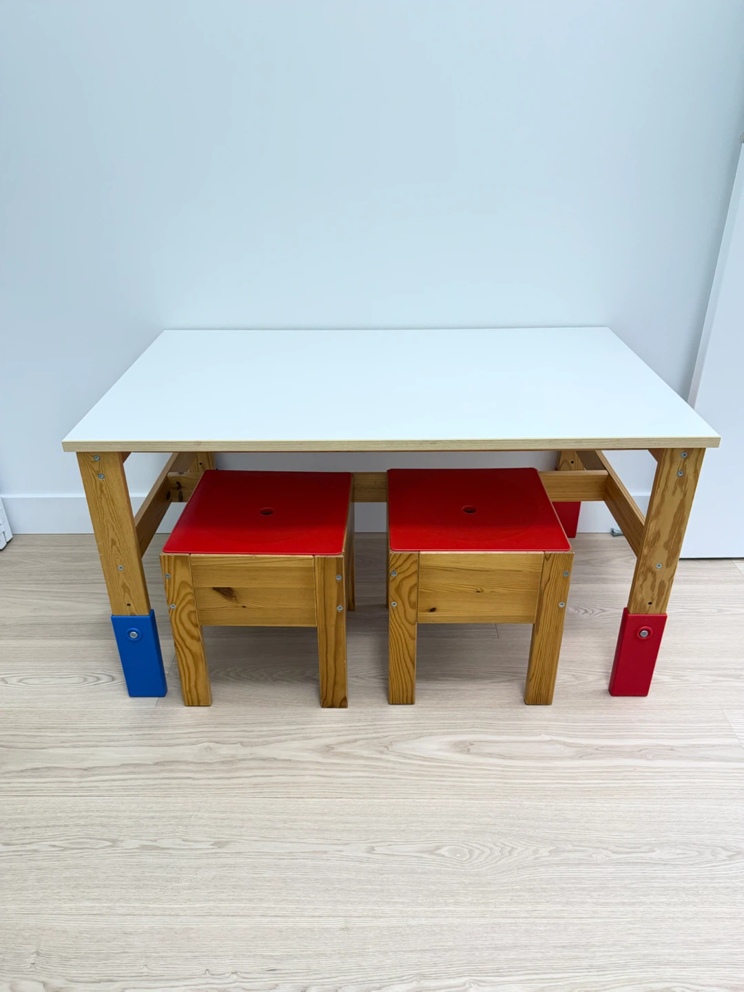 IKEA Sansad Kids Activity Table with Storage Stools