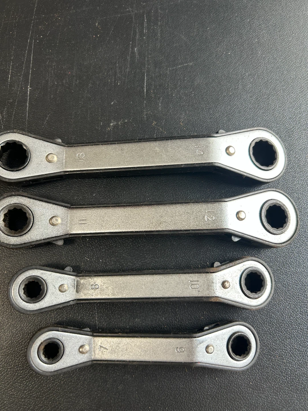 Mastercraft Metric Ratcheting Box End Wrench Set - photo 2