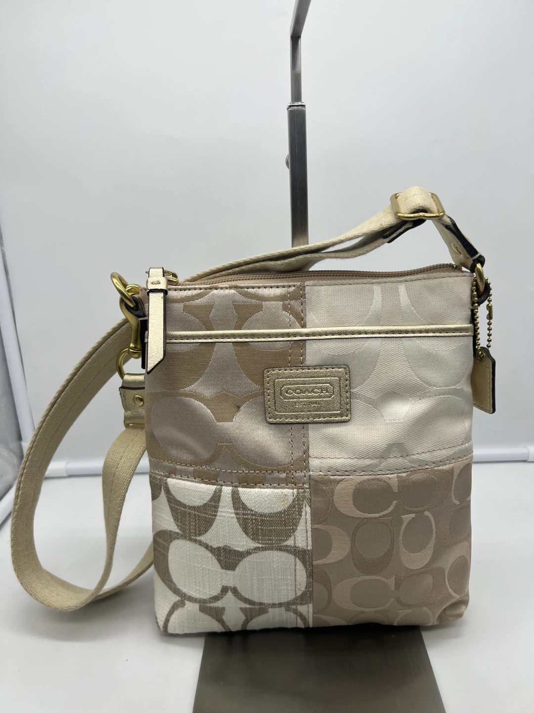 Coach Patchwork Canvas Crossbody