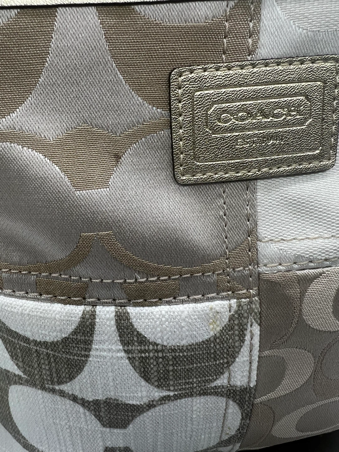 Coach Patchwork Canvas Crossbody - photo 2