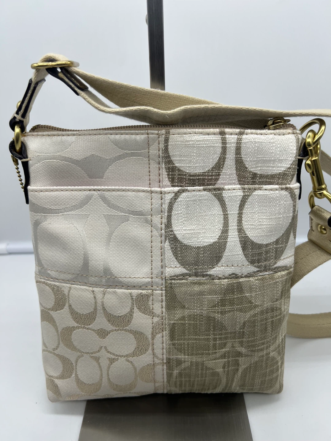 Coach Patchwork Canvas Crossbody - photo 4