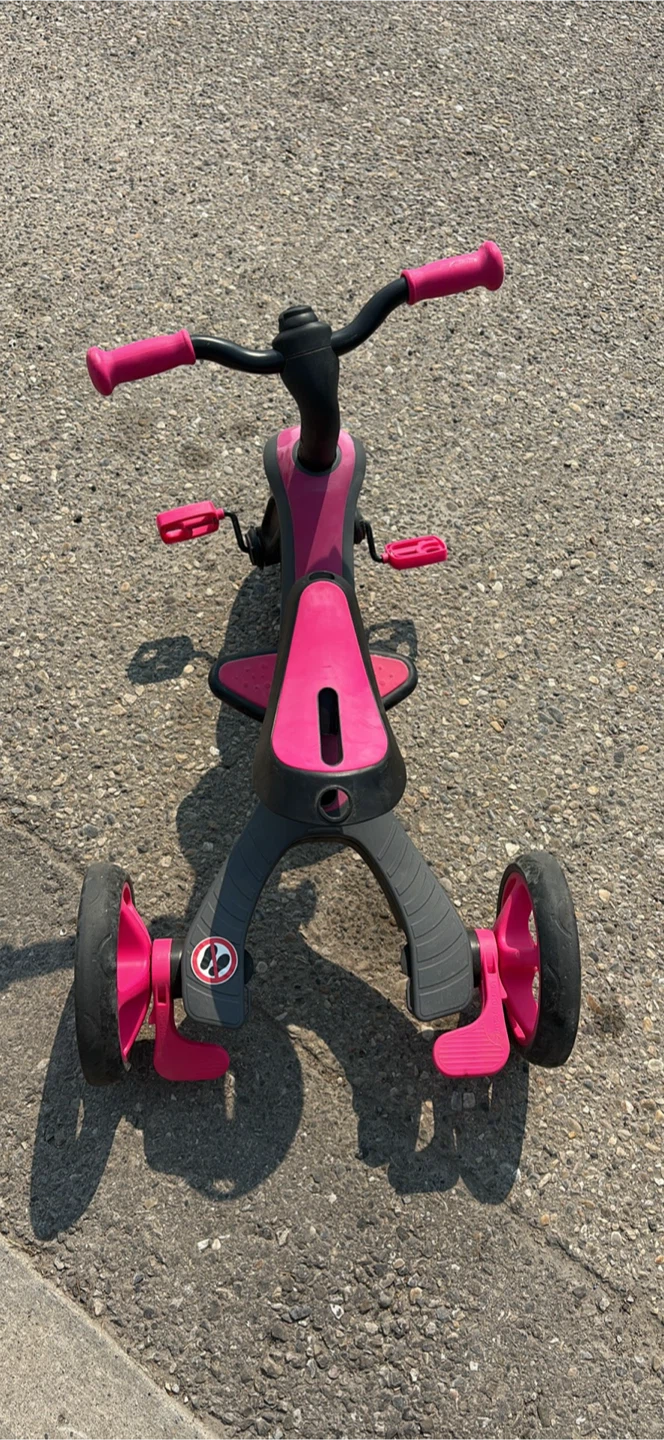 Pink Convertible Tricycle with Canopy - photo 2