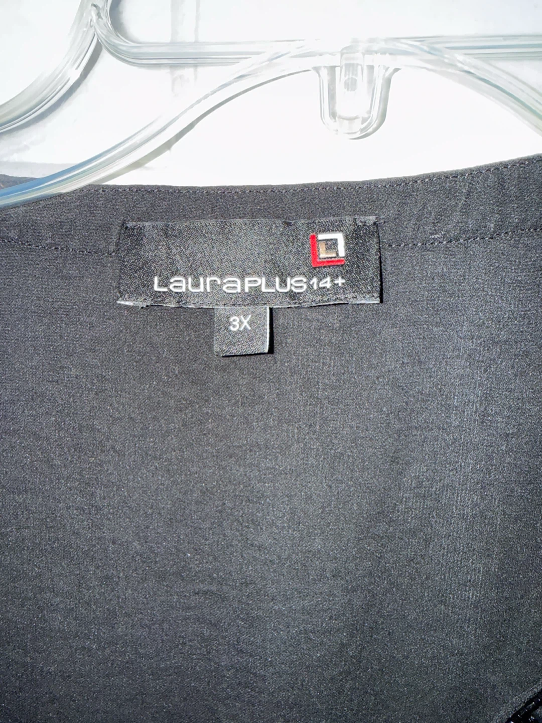 Laura Plus Black Sequin Embellished Tunic Top - photo 2