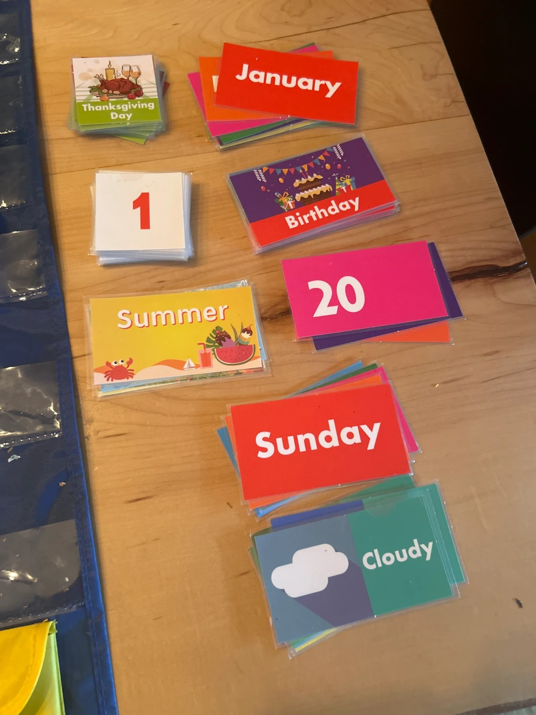 My Calendar Pocket Chart with Activity Cards - photo 2