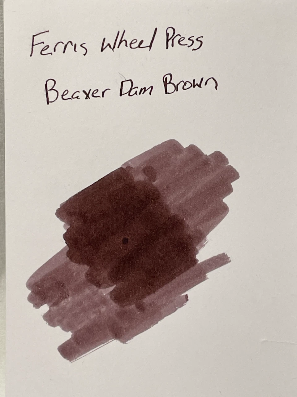 Ferris Wheel Press Beaver Dam Brown Fountain Pen Ink - photo 5