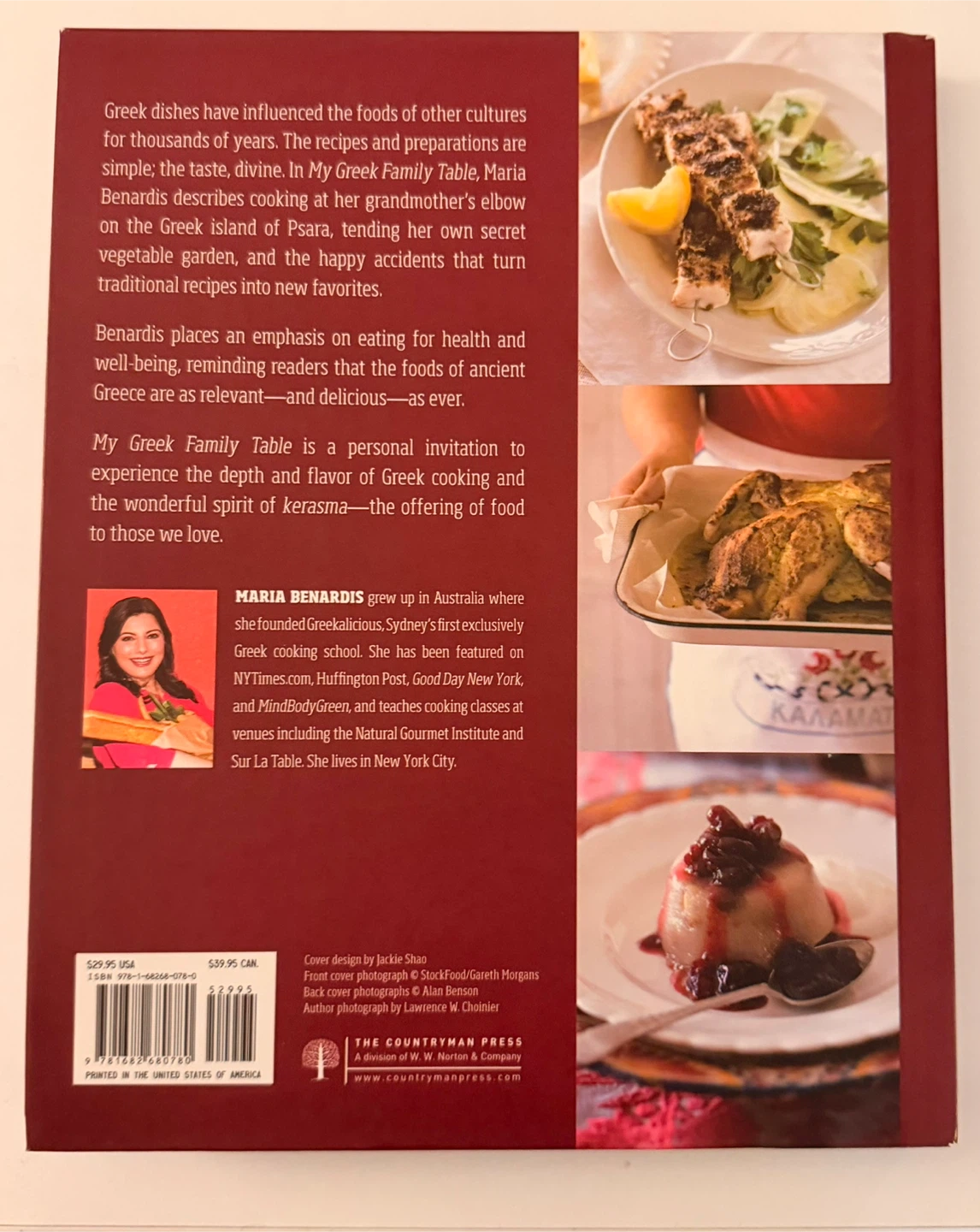 NEW: Chef Maria  Benardis— My Greek Family Table Cookbook - photo 2