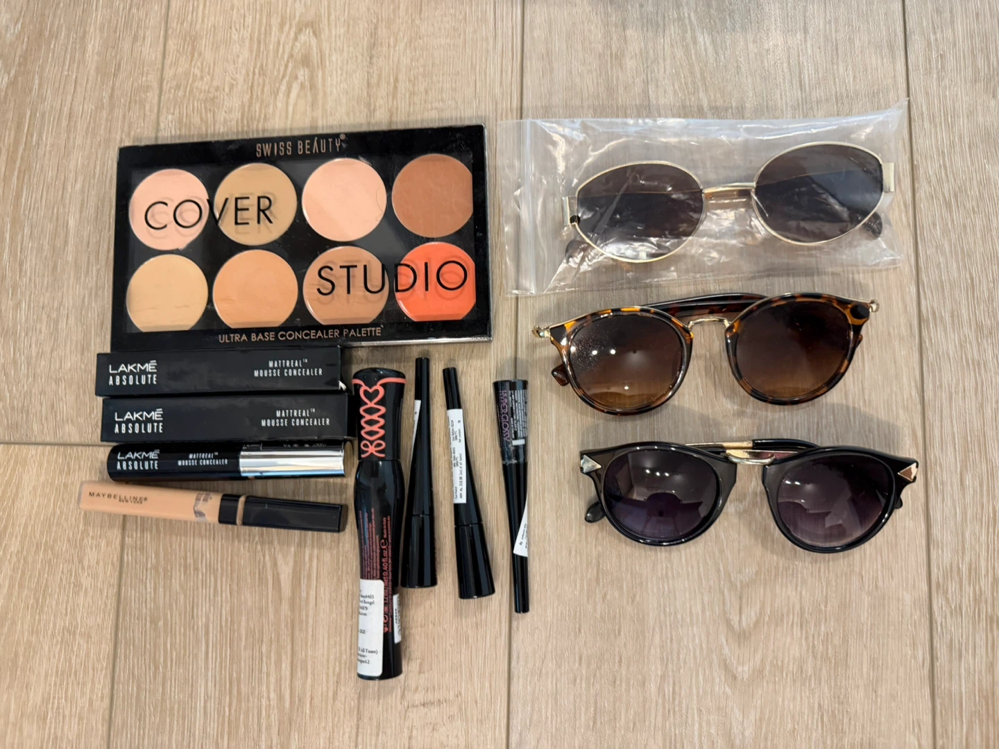 Swiss Beauty Concealer Palette & Lakme Concealers