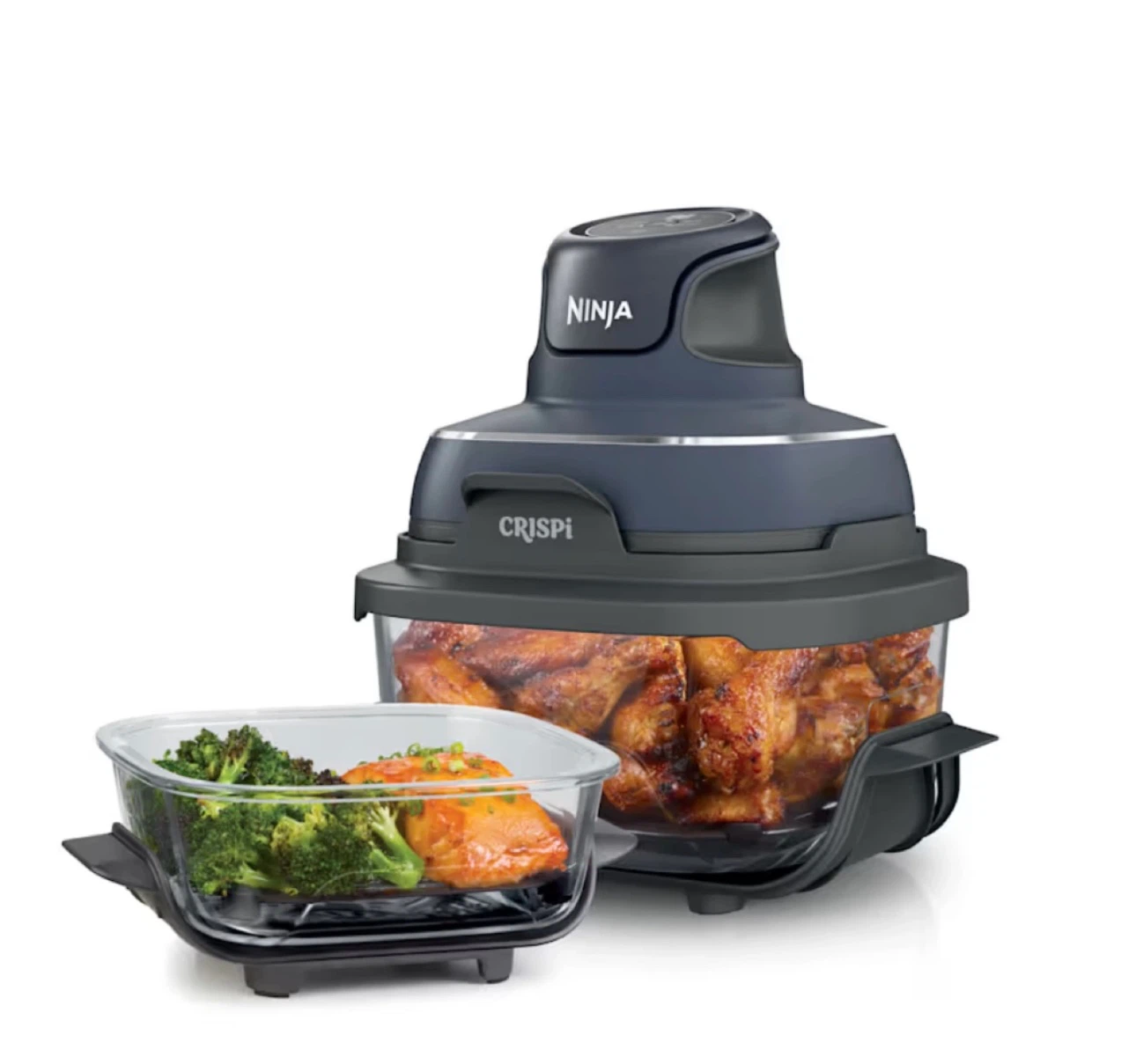 Ninja Crispi Portable Air Fryer with Glass Bowls