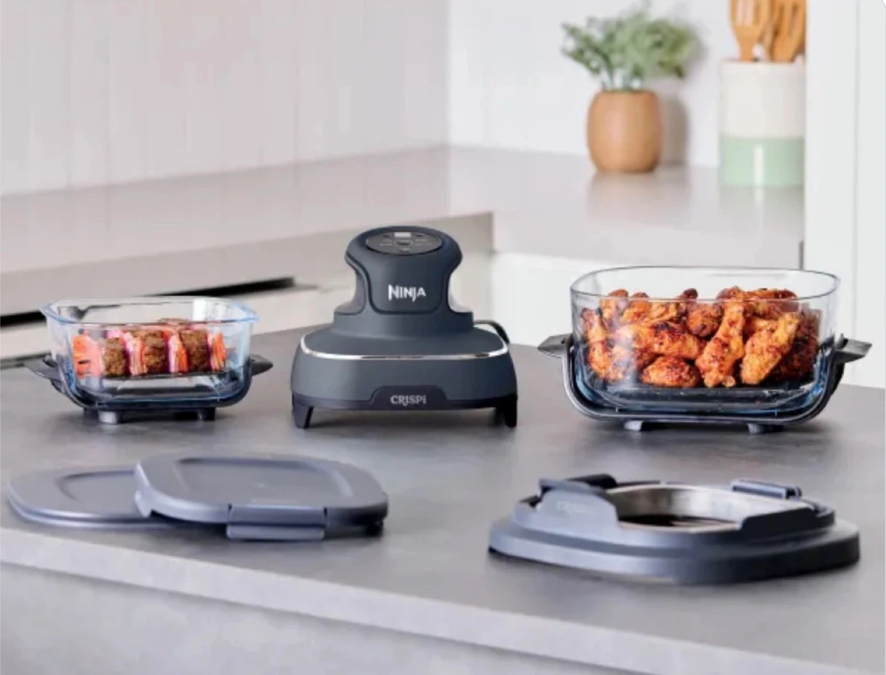 Ninja Crispi Portable Air Fryer with Glass Bowls - photo 2