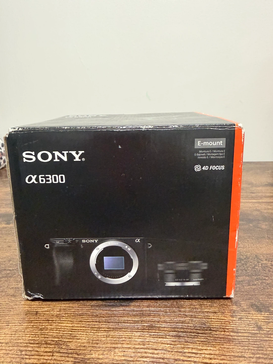 Sony Alpha a6300 Mirrorless Camera with 16-50mm Lens