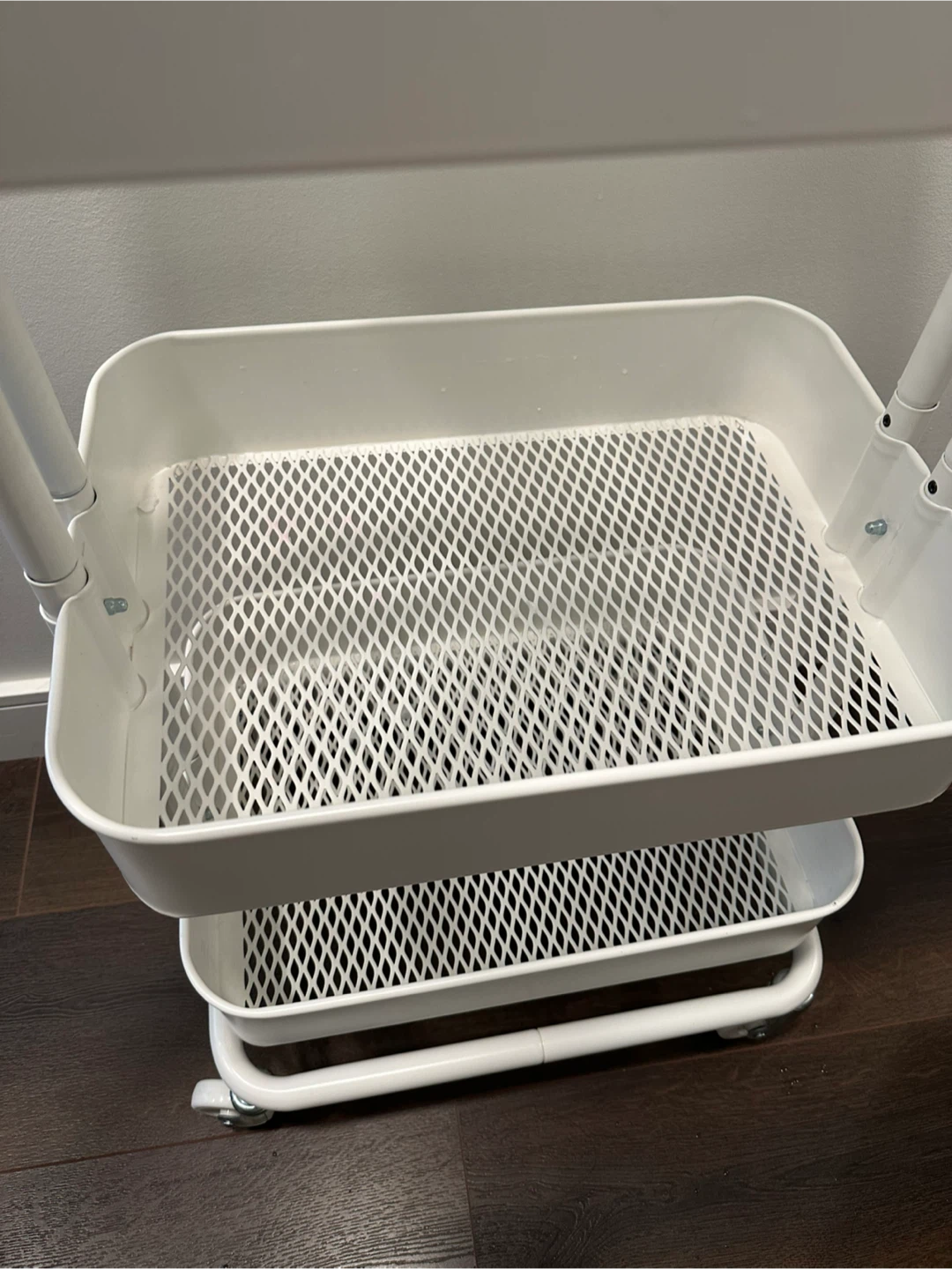 IKEA RÅSKOG utility cart white - photo 4