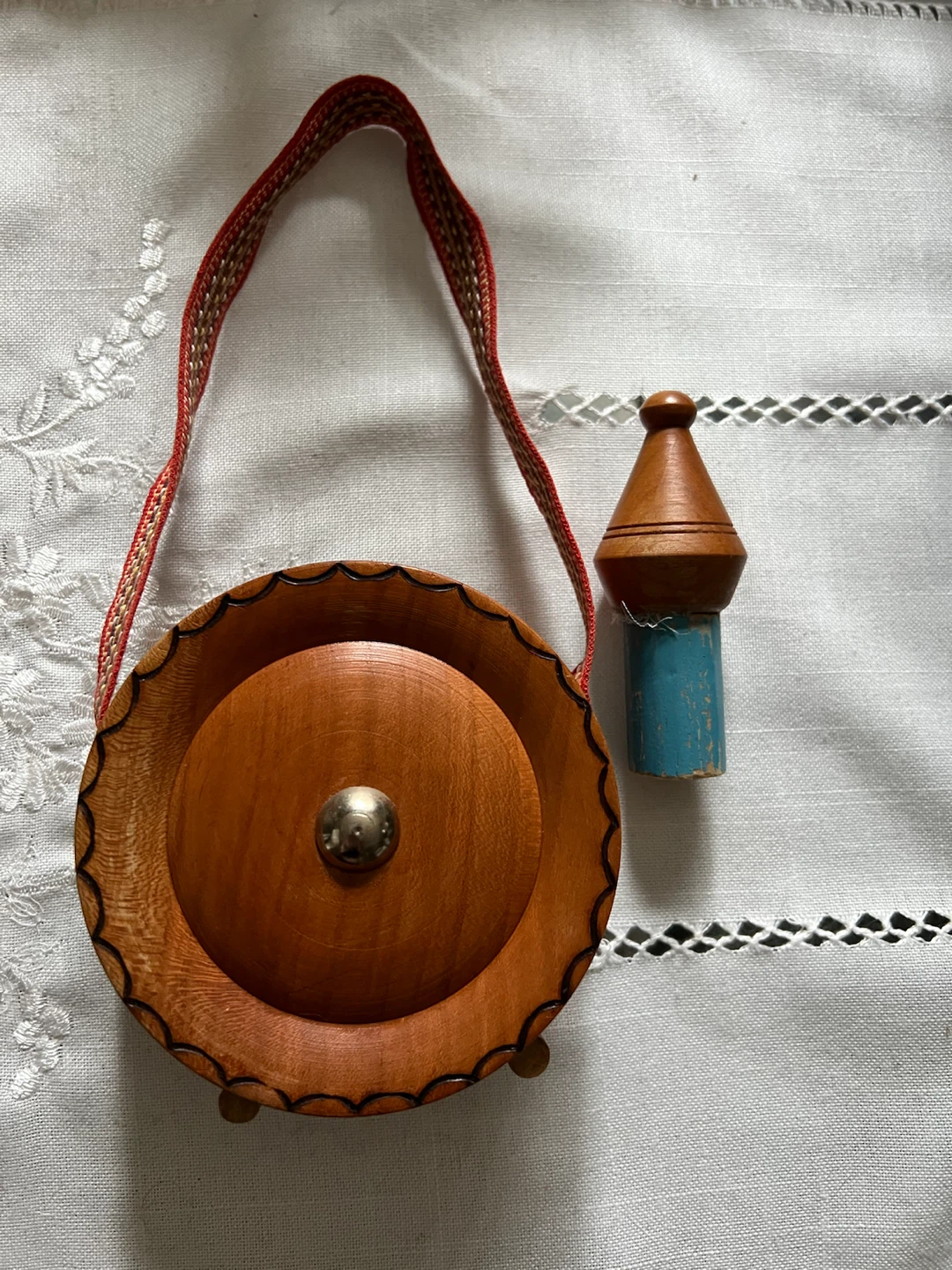 Stubičke Toplice souvenir wooden flask - photo 4