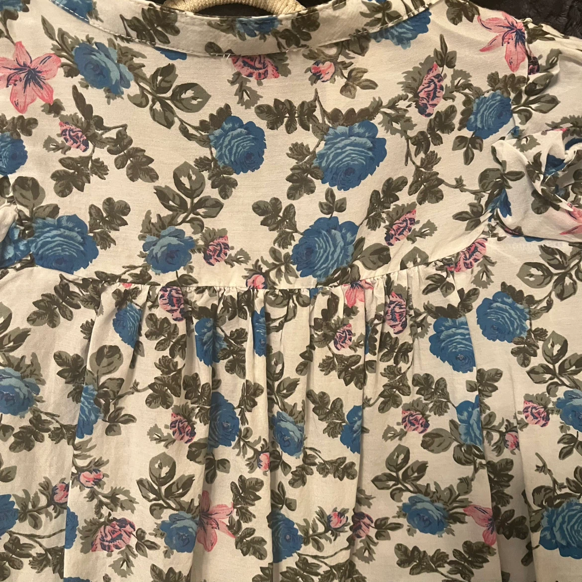 River Island Floral Print Blouse Size 18 - photo 3