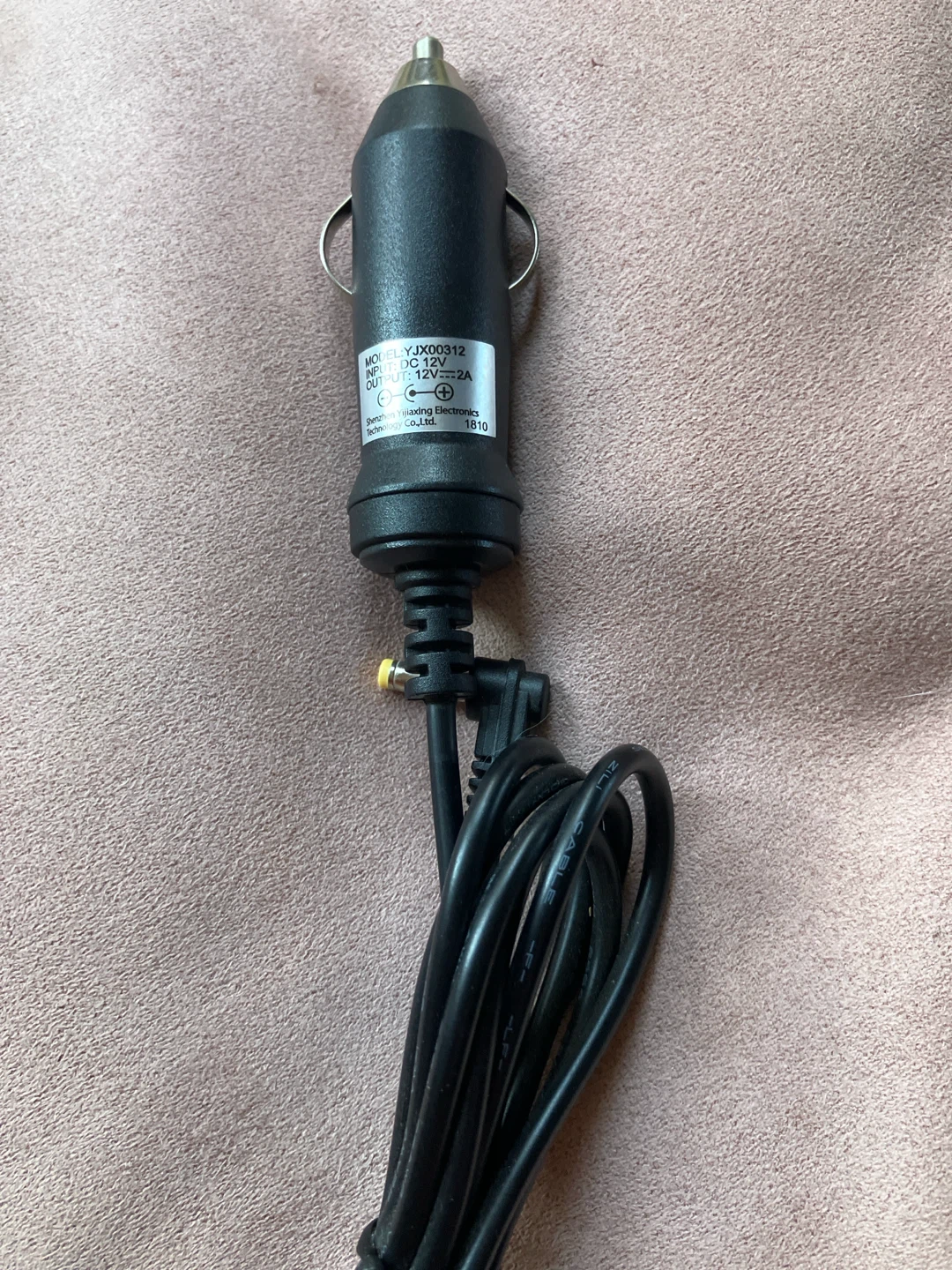 Car Charger YJX00312 12V 2A
