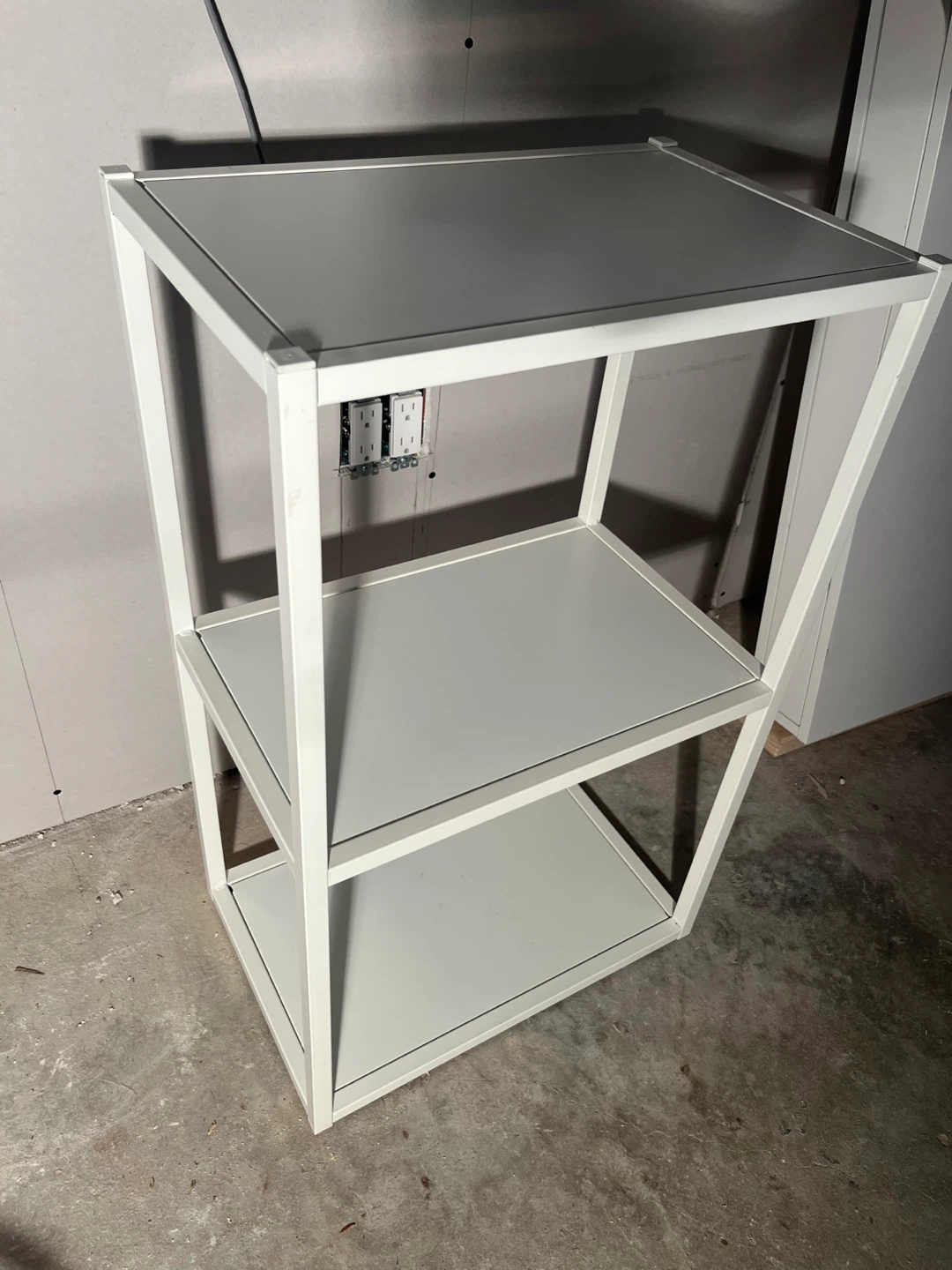 IKEA ENHET Wall Frame with Shelves White 18x12x30" - photo 3