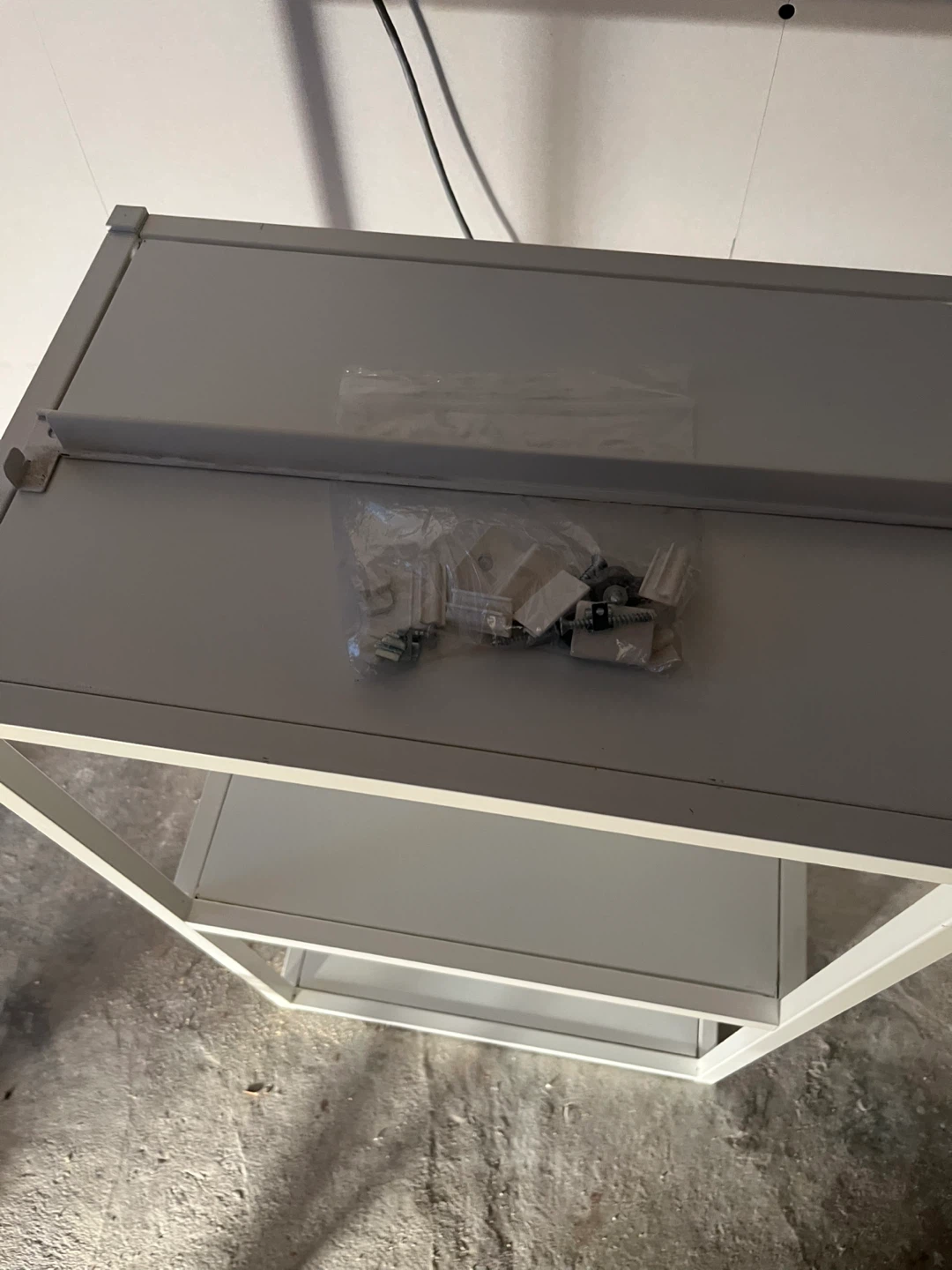 IKEA ENHET Wall Frame with Shelves White 18x12x30" - photo 5