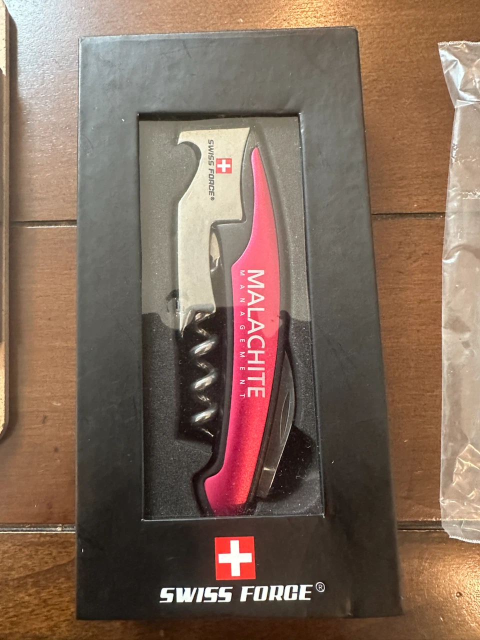 Swiss Force Corkscrew Bottle Opener Set