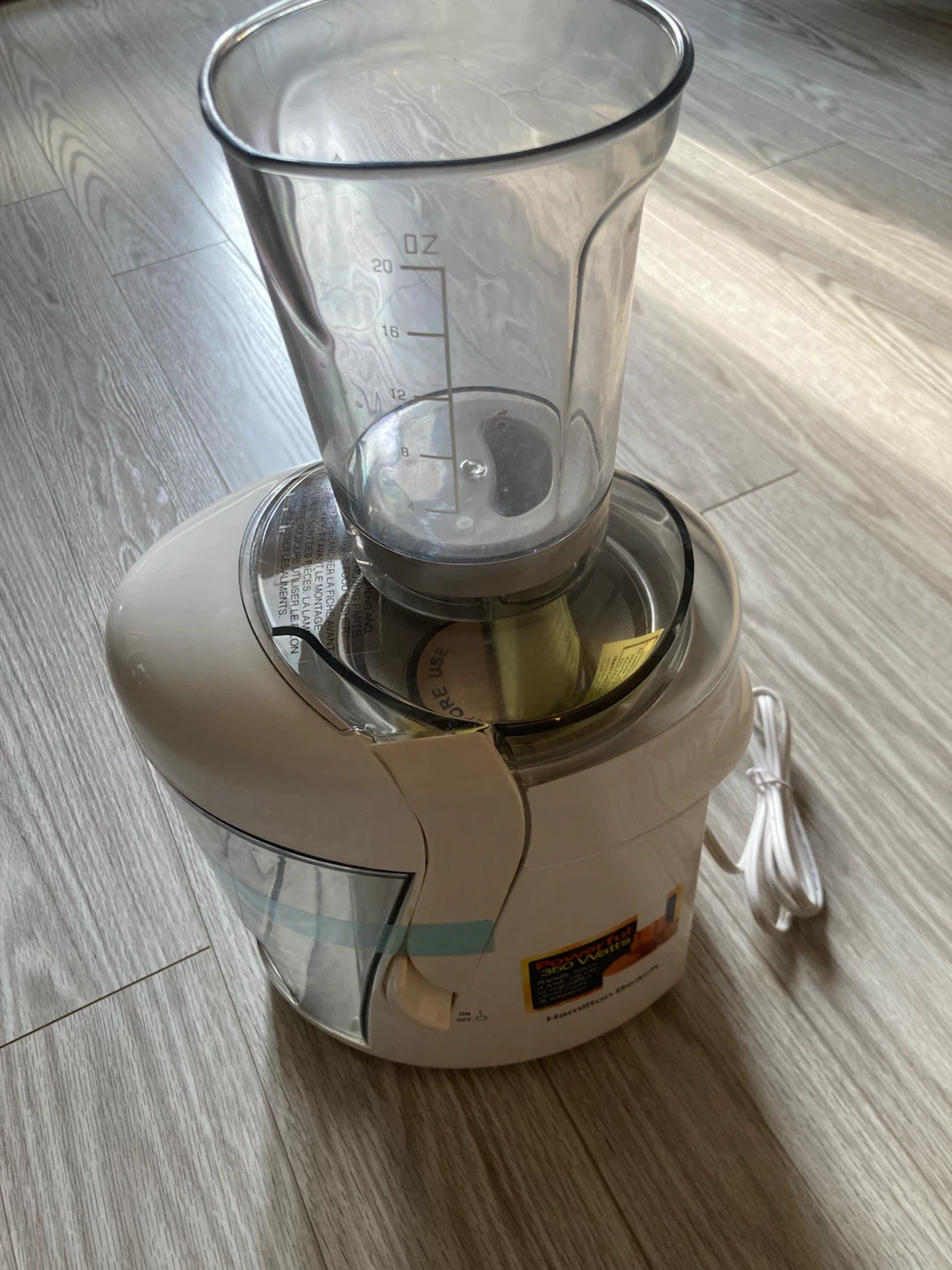 Hamilton Beach Juicer 350 Watts - photo 3