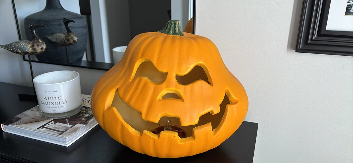 Light-up Jack-o'-lantern decoration - photo 2