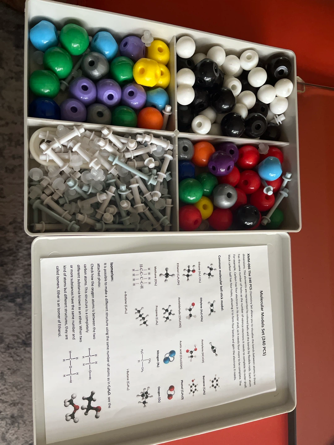 Molecular Models Set (240 PCS)