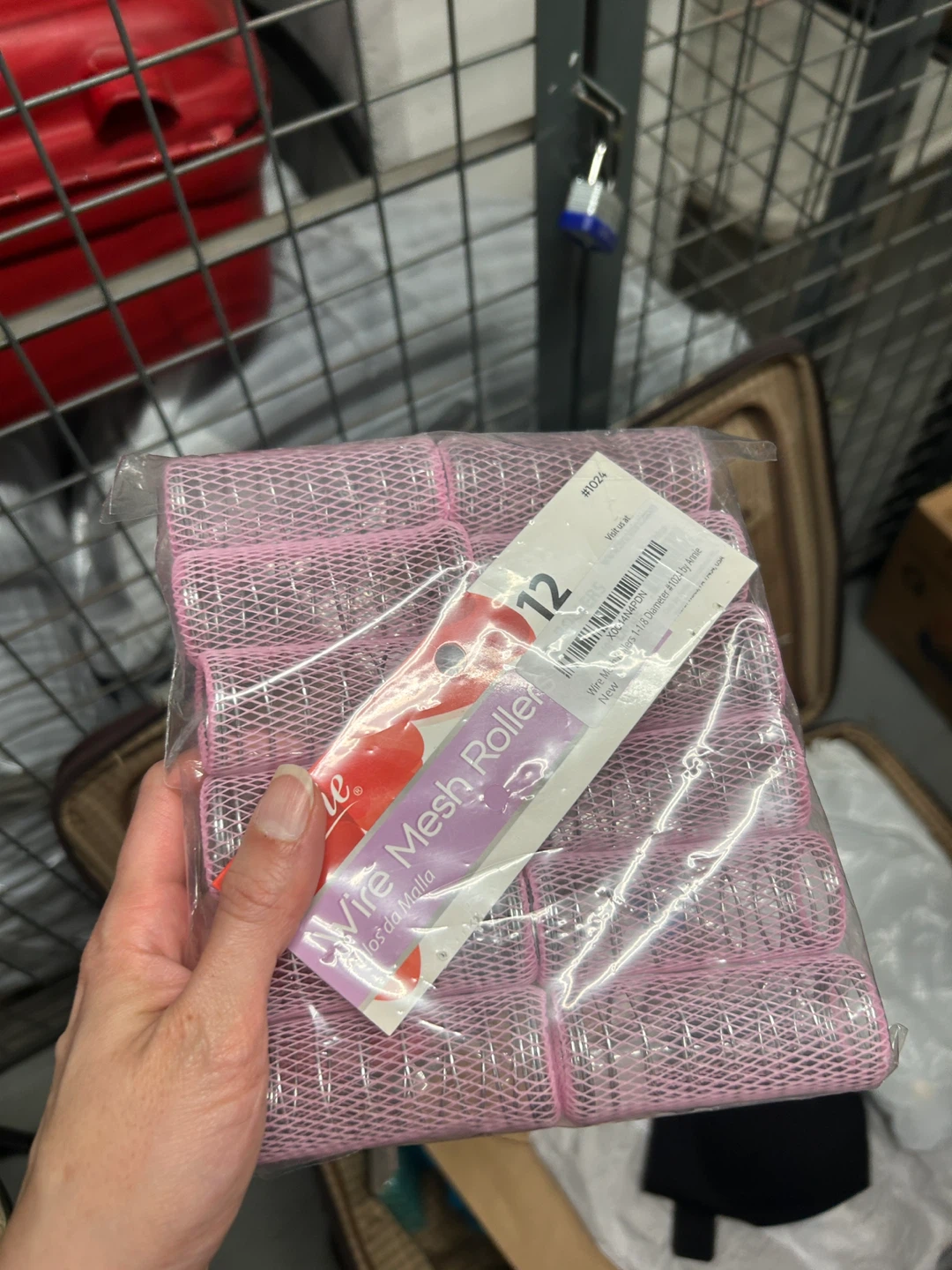 Annie Wire Mesh Rollers (12 pack)