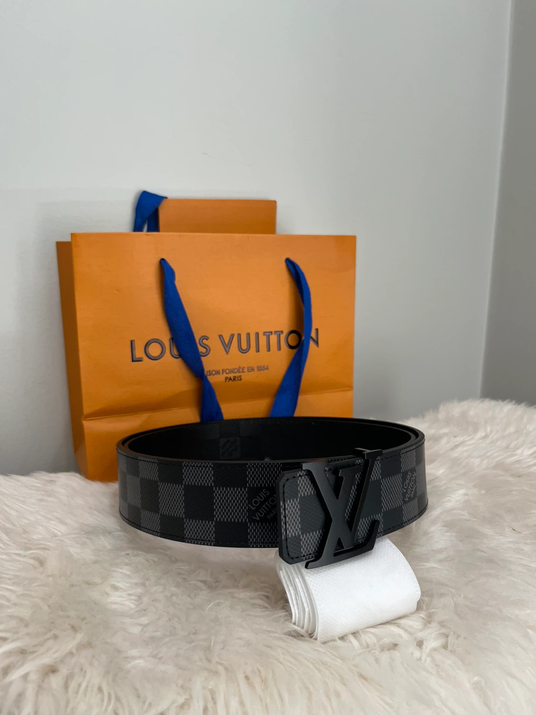 Louis Vuitton Damier Graphite Belt - photo 2